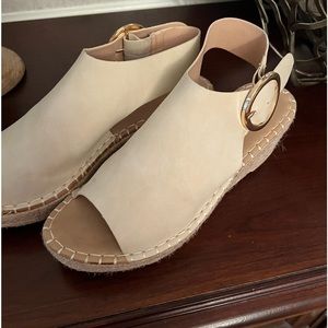 Catherine Ivory Wedges